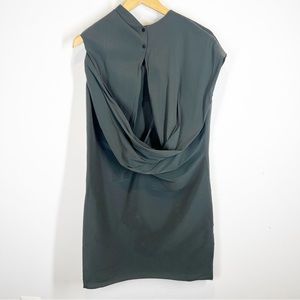 Lanvin Asymmetrical Top & Open Back Dress